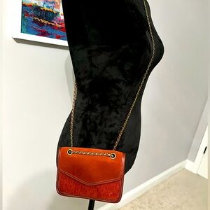 American Eagle burnt orange crossbody bag